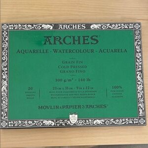 Arches Watercolor Paper Block